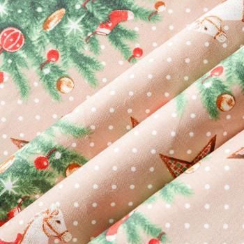 Дорожка декоративная 063-03491 бежевый принтованный