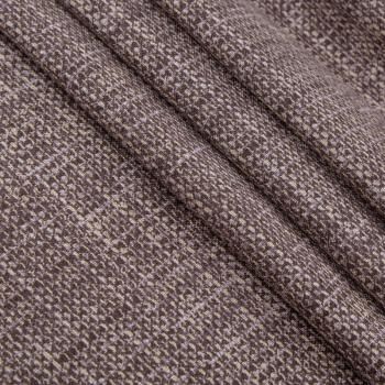 Рогожка 048-20424 коричневый меланж