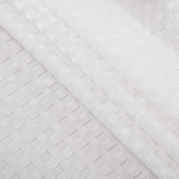 Полотно вафельное 007-18352 белый однотонный