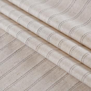 Лен-вискоза с люрексом 035-17864 натуральный