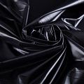 Ткань плащевая Moncler 042-20235 черный глянец