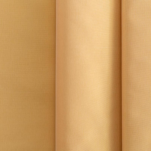 Ткань портьерная тафта h-295 см Т241-02-314 абрикосовый однотонный